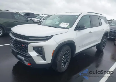 2025 Chevrolet Traverse Awd Z71 from USA, damaged, VIN 1GNEVJRS2SJ134871